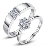 Silver Couple Rings Silver Ring for couples Gifts