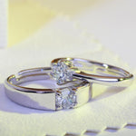 Silver Couple Rings Silver Ring for couples Gifts