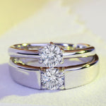 Silver Couple Rings Silver Ring for couples Gifts